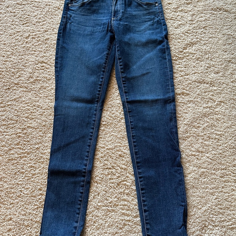 AG Adriano Goldschmied Dark Blue Skinny Jeans